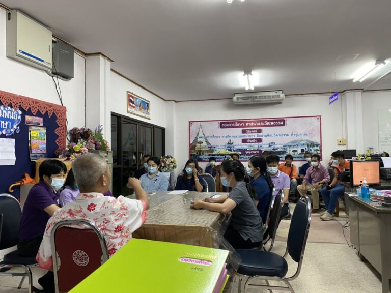 ประชุมประจำเดือนกองการศึกษา ศาสนาและวัฒนธรรม