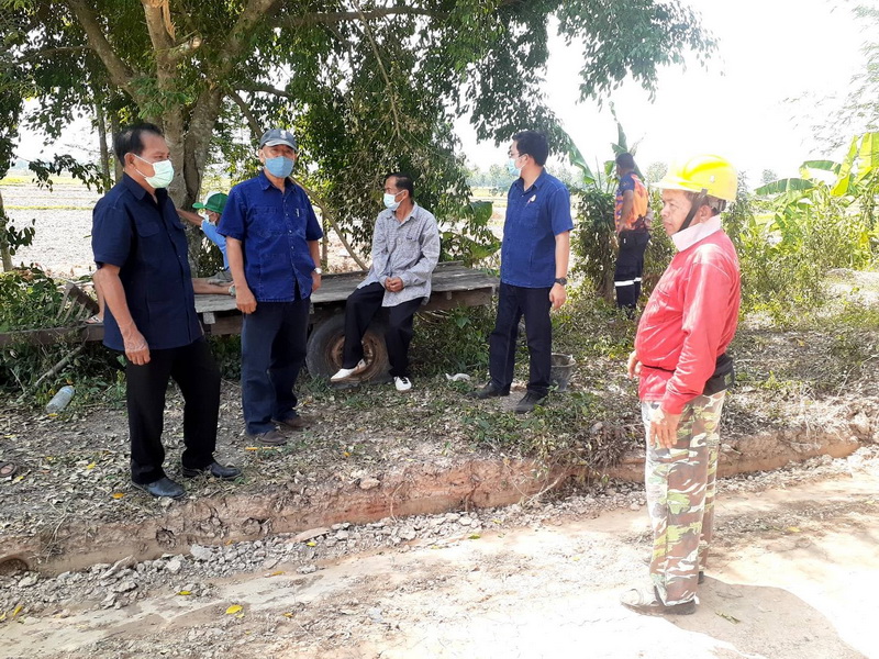 องค์การบริหารส่วนจังหวัดแพร่ ลงพื้นที่ติดตามโครงการปรับปรุงถนนลูกรังสายบ้านแม่ทะ หมู่ที่ 5 ตำบลหัวเมือง เชื่อม บ้านโทกค่า ตำบลแดนชุมพล อำเภอสสอง จังหวัดแพร่