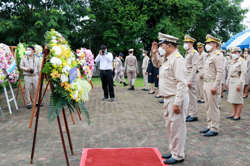 พิธีวางพวงมาลาสดุดีวีรกรรมพระยาไชยบูรณ์