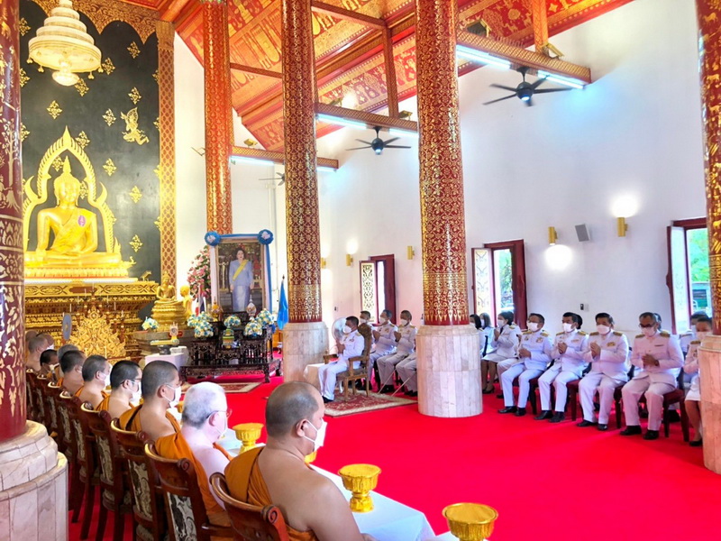 พิธีถวายคัมภีร์เทศน์เฉลิมพระเกียรติ​ บทพระธรรมเทศนาเฉลิมพระธรรมบารมีใน​”อุภินนมัตถจรกถา” เฉลิมพระธรรมบารมีสมเด็จพระนางเจ้าสิริกิติ์​ พระบรมราชินีนาถ​ พระบรมราชชนนีพันปีหลวง