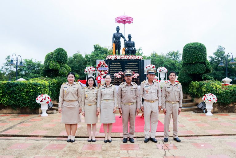องค์การบริหารส่วนจังหวัดแพร่ ร่วมพิธีสดุดีสองมหาวีรบุรุษเมืองแพร่ ประจำปี 2568