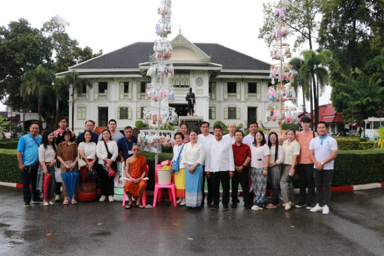 องค์การบริหารส่วนจังหวัดแพร่ ร่วมงานประเพณีกิ๋นสลากหลวงเมืองแพร่ ประจำปี พ.ศ. 2568