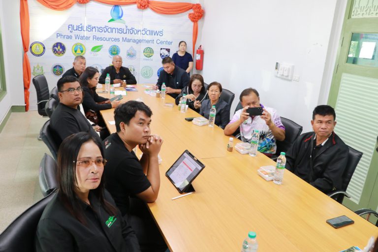 องค์การบริหารส่วนจังหวัดแพร่ ต้อนรับคณะศึกษาดูงานจากองค์การบริหารส่วนตำบลโพนทอง