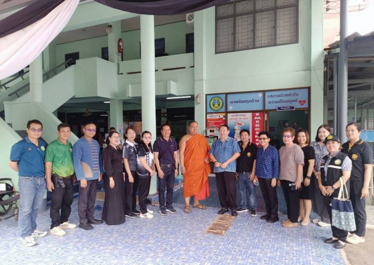 นายกองค์การบริหารส่วนจังหวัดแพร่ลงพื้นที่ สำรวจ เพื่อปรับปรุงและซ่อมแซมอาคารโรงพยาบาลส่งเสริมสุขภาพตำบลบ้านสบสาย
