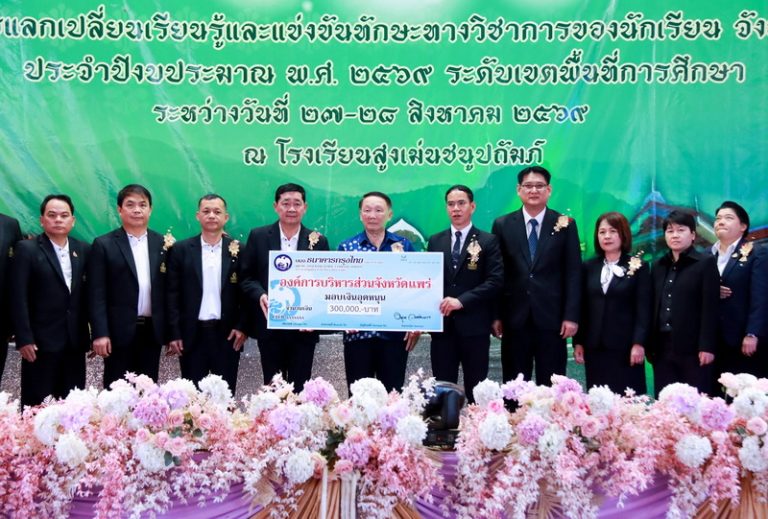 โครงการแลกเปลี่ยนเรียนรู้และแข่งขันทักษะวิชาการของนักเรียน จังหวัดแพร่ ประจำปีงบประมาณ พ.ศ. 2569