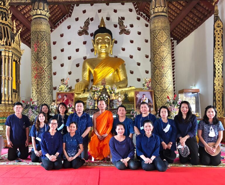 เข้าร่วมกิจกรรมโครงการวัด ประชา รัฐ สร้างสุข : พัฒนาวัด ด้วยแนวทาง 5 ส.