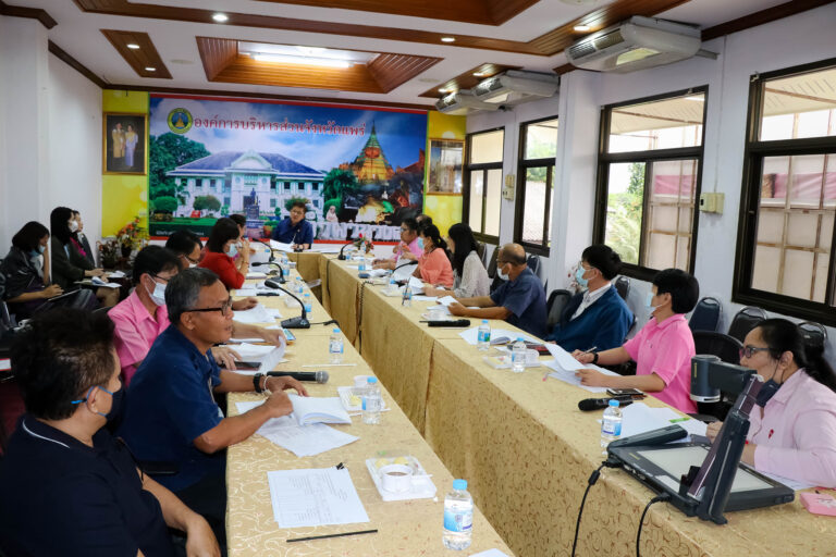การประชุมคณะกรรมการสนับสนุนการจัดทำแผน อบจ.แพร่ ครั้งที่1/2564