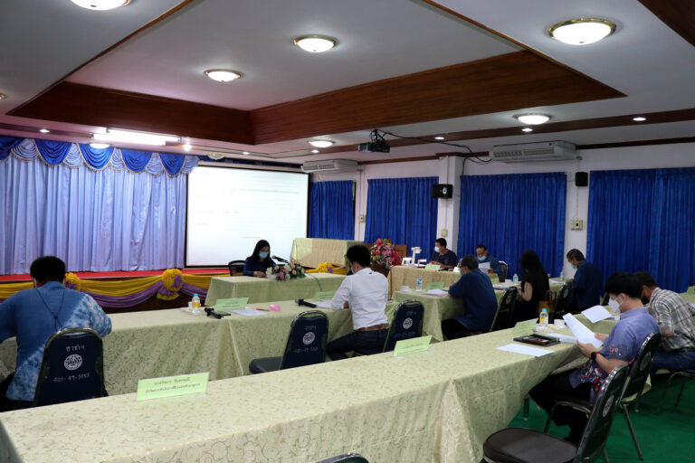 ประชุมคณะกรรมการติดตามผลแผนพัฒนาองค์การบริหารส่วนจังหวัดแพร่ ครั้งที่ 1/2564