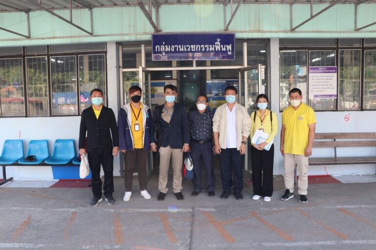 ลงพื้นที่ติดตามและประเมินผลการดำเนินงานตามโครงการฯ
