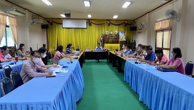 ประชุมคณะกรรมการประสานแผนพัฒนาท้องถิ่นระดับอำเภอ  อำเภอวังชิ้น